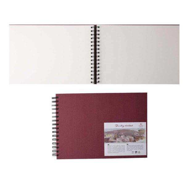 Travelling Sketchbook Spiral Bound A4 80 sheets