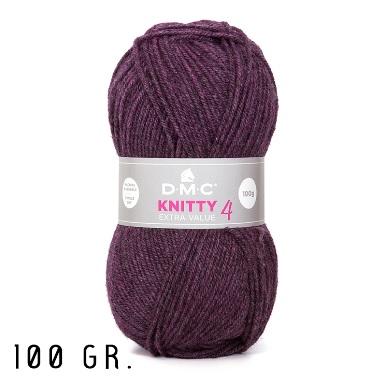 DMC Knitty 4 Extra Value Yarn, 100 gr. (906)