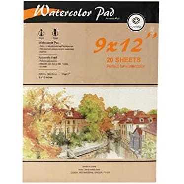Conda Watercolor Pad 9x12" 190gsm - 20 sheets cd-a412118