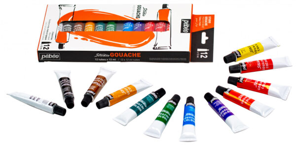 Studio Gouache Set 12 Tubes 12Ml Set