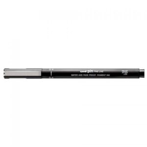 Uni pin fine line drawing pen black 04