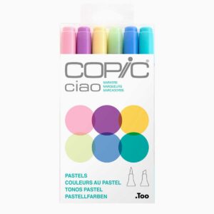 Copic Ciao 6 pcs Set Pastel Colors