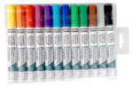 7A Light Fabric Marker 1 Mm Brush Nib - Pack 12 Classic Colours