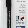 Staedtler Lumocolor permanent pen 0.6mm F.  in Blister Pack