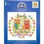 DMC Counted Cross Stitch Kit - Family