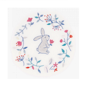 DMC Traditional Embroidery Kit - Dreamy Bunny