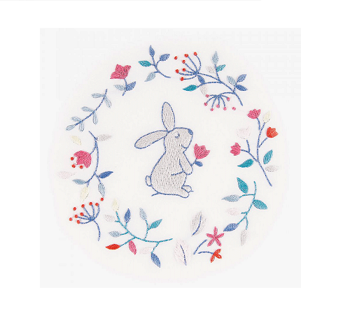 DMC Traditional Embroidery Kit - Dreamy Bunny