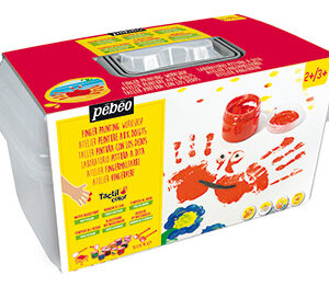 Tactilcolor Studio Case Finger Paint 10 Jars 40 Ml