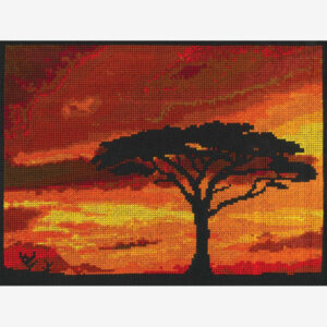 DMC Counted Cross Stitch Kit - Savannah Sunset