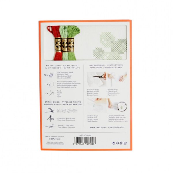 DMC Magic Paper Cross Stitch Kit - Cactus