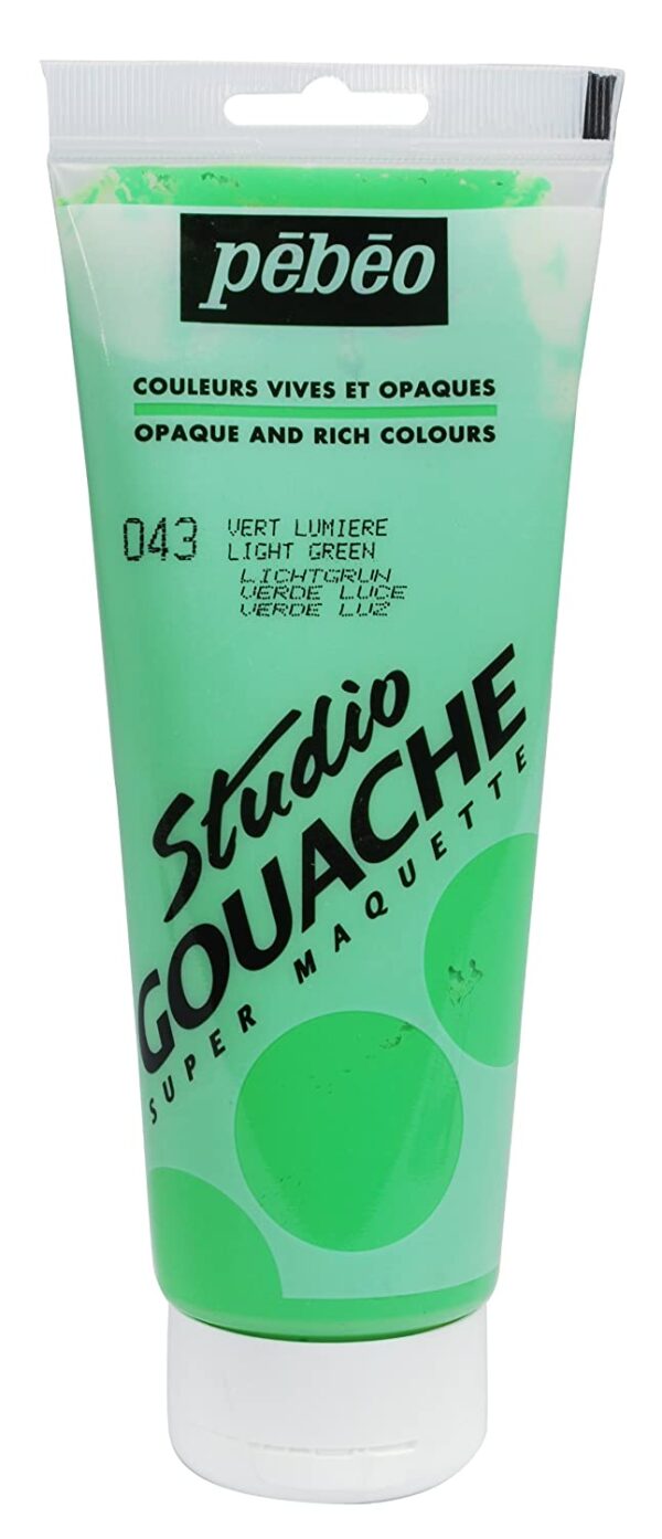 Studio Gouache 220 Ml Light Green