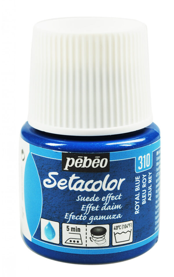 Setacolor Opaque Suede Effect 45 Ml Royal Blue