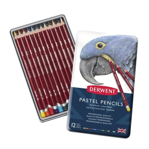 Derwent Pastel Pencil 12 pcs Tin