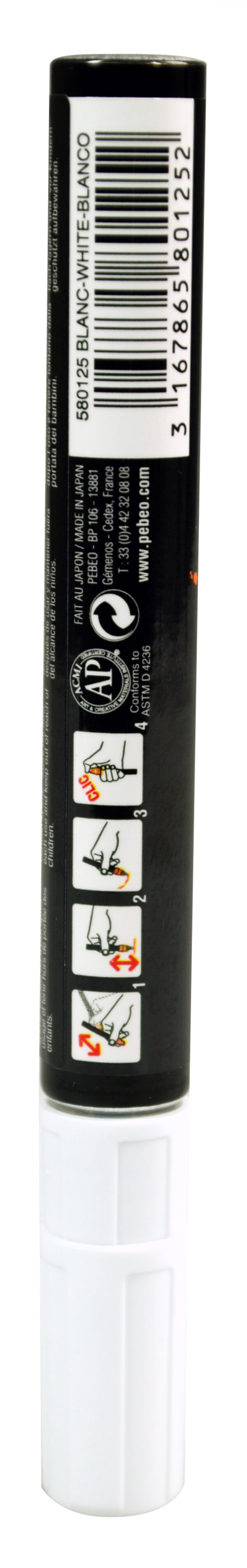 4Artist Marker 4 Mm Round White