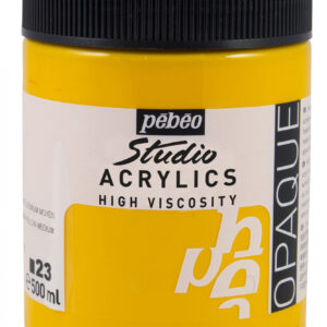 Studio Acrylics Fine Acrylic 500 Ml Medium Cadmium Yellow Hue