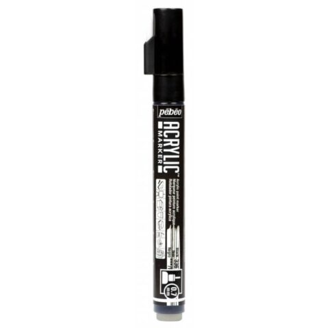 Acrylic Marker Extra Fine 0,7 Mm Tip Precious Black