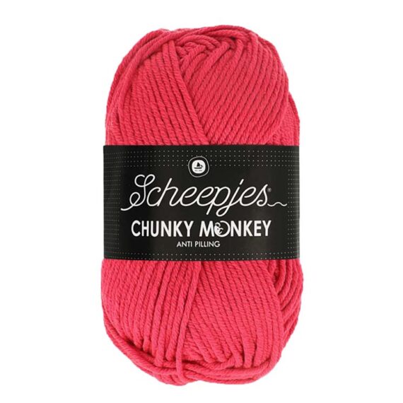 Scheepjes Chunky Monkey Anti Pilling Yarn - Candy Apple (1083)
