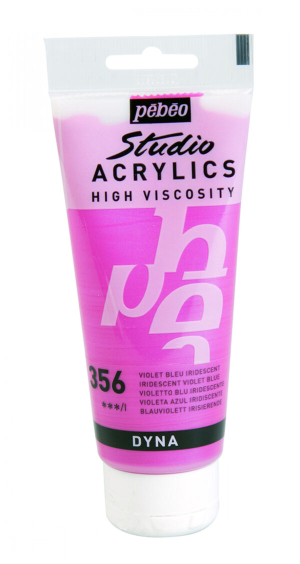 Studio Acrylics Fine Acrylic 100 Ml Iridescent Violet Blue