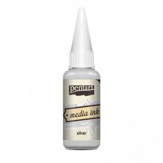 Media Ink Silver 20ml