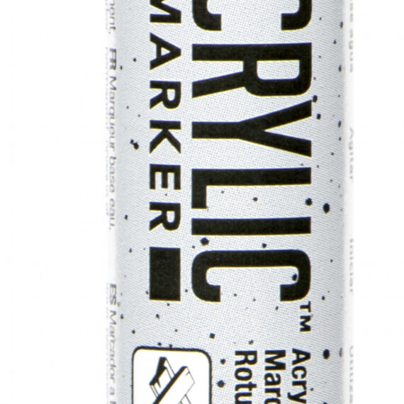 Acrylic Marker Fine 1,2 Mm Tip Precious Silver