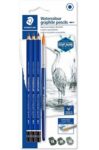 Mars Lumograph Pencil Jumbo 5 pc pack blister pack