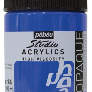 Studio Acrylics Fine Acrylic 500 Ml Opaque Cobalt Blue Hue