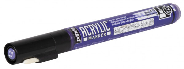 Acrylic Marker Fine 1,2 Mm Tip Violet