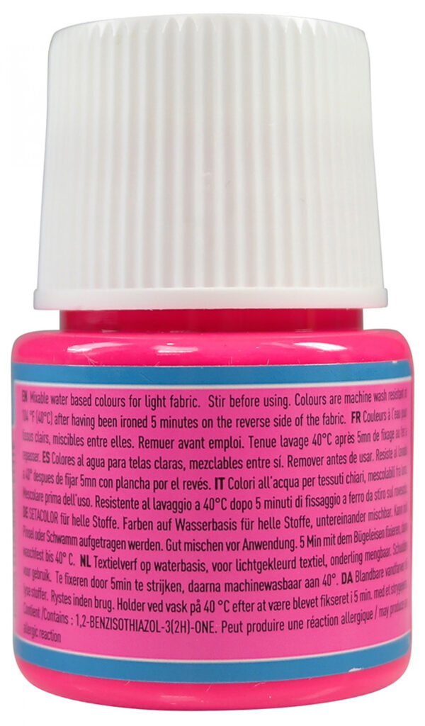 Setacolor Light Fabrics 45 Ml Fluorescent Pink