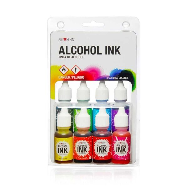 ArtResin Alcohol Ink Kit (8 Colors)