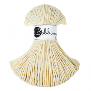 Bobbiny Premium Macramé Cord Yarn, Blonde, 3 mm