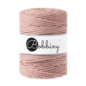 Bobbiny Premium Macrame String, Blush, 5mm - xxl