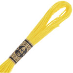 DMC Stranded Cotton Cross Stitch & Embroidery Thread  - LemonYellow-307