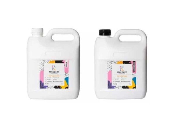 8Ltr Makeart Topcoat Resin & Hardener