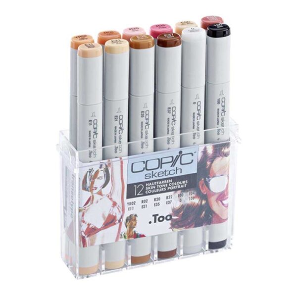 Copic 12 pcs Set(Skintone)