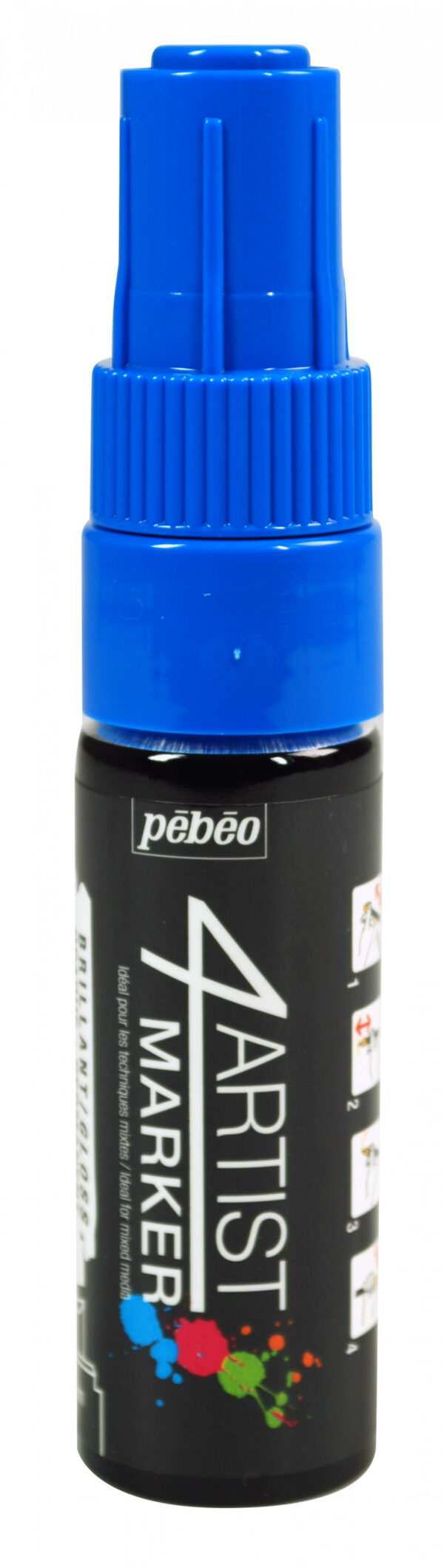 4Artist Marker 8 Mm Chisel Dark Blue