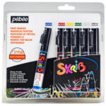 Skrib Paint Marker Acrylic Set 6 Markers Classic