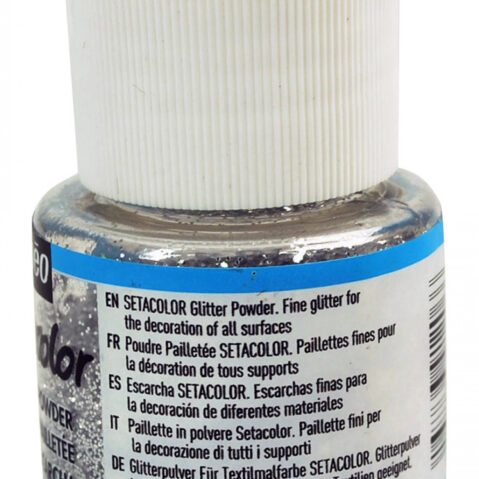 Setacolor Auxiliaries 10 G Glitter Powder Silver