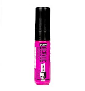 Acrylic Marker 3To1 5-15 Mm Tip Fluo Pink