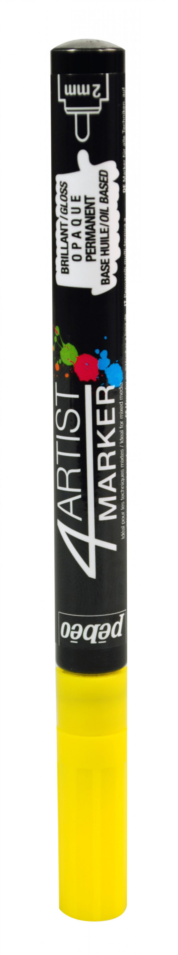 4Artist Marker 2 Mm Round Yellow