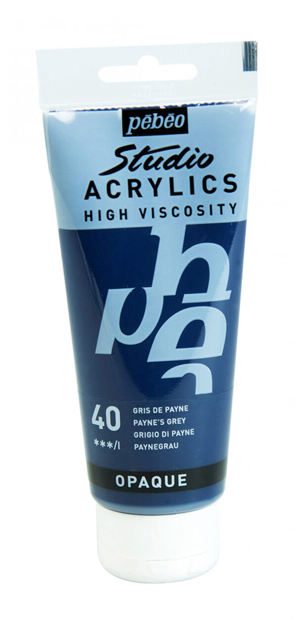 Studio Acrylics Fine Acrylic 100 Ml Payne'S Grey