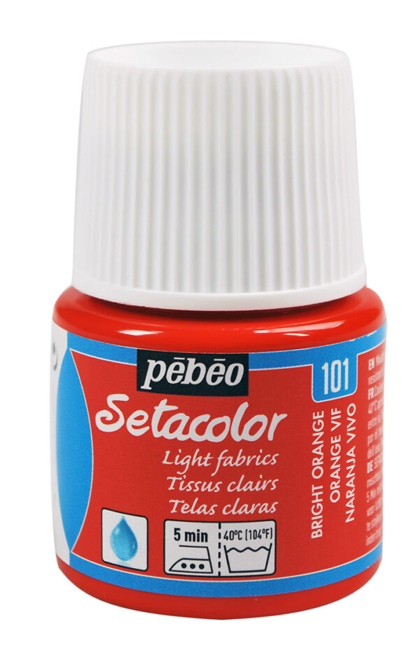 Setacolor Light Fabrics 45 Ml Vivid Orange