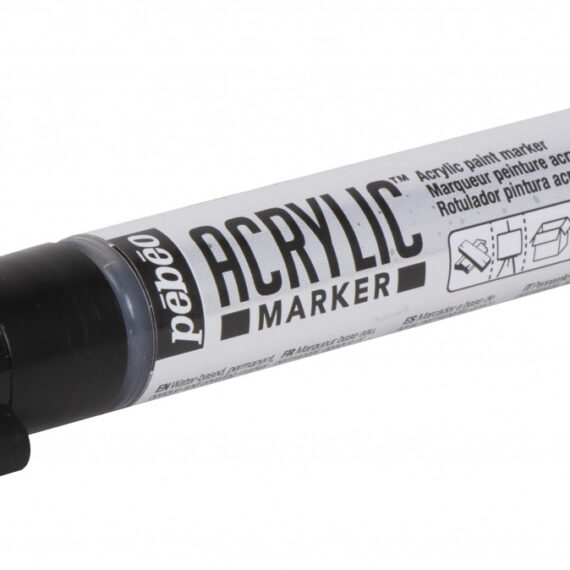 Acrylic Marker Fine 1,2 Mm Tip Precious Silver