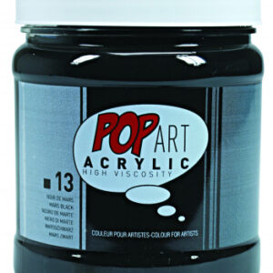 Pop Art Acrylic For School 700 Ml Mars Black