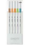 Uni Emott Assorted Colour Fineliner 5 pc pack(11,28,13,16,4)
