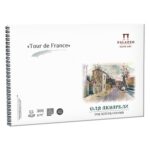 Album for Watercolor "Tour de France" a4 15 sheets 300gsm