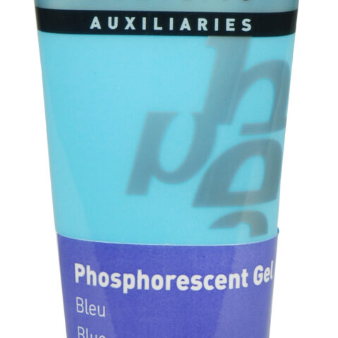 Studio Acrylics 100 Ml Phosphorescent Gel Blue