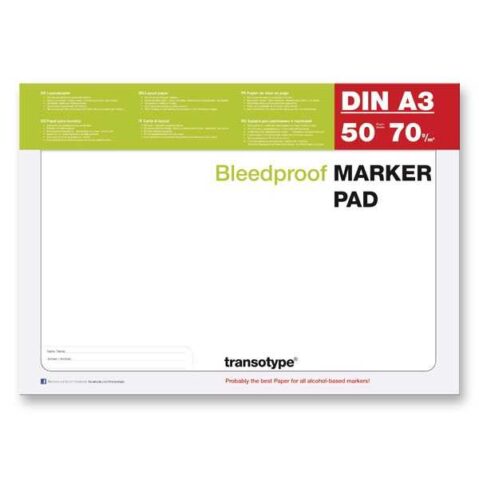 Copic Bleedproof Marker Pad A3  75Gsm, 50 Sheets