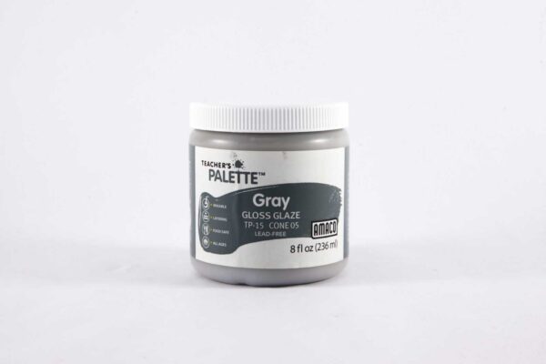 Amaco Glaze Tp-15 8 Oz Gray