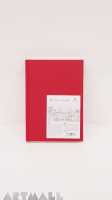 Travelling Sketchbook, color RED, size (148*210), 80 sheets. Drawing paper, ivory, 130gsm,