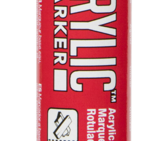 Acrylic Marker Extra Fine 0,7 Mm Tip Red